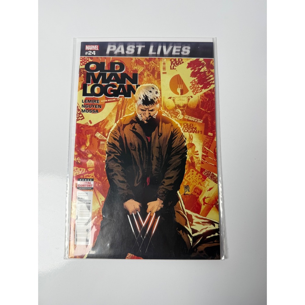 Old Man‎ Logan 24 Marvel Comics 2017 Past Lives Part 1 Wolverine Jeff Lemire